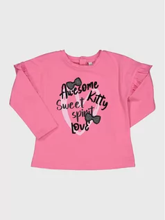Bluzy dla chłopców - Birba Trybeyond Bluzka 999 54039 00 D Różowy Regular Fit - grafika 1