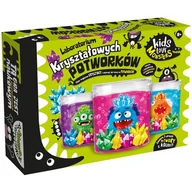 Zabawki kreatywne - Lisciani Kryształowy Potworek Kids Love Monster 8270 - miniaturka - grafika 1