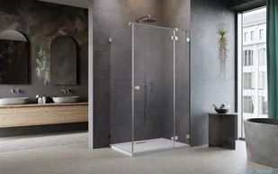 Radaway Essenza Pro Brushed Nickel Kdj kabina 90x100 cm prawa szczotkowany nikiel 10097090-91-01R/10098100-01-01 - Kabiny prysznicowe Radaway Essenza Pro Brushed Nickel Kdj kabina 90x100 cm prawa szczotkowany nikiel 10097090-91-01R/10098100-01-01 - Kabiny prysznicowe - miniaturka - grafika 3