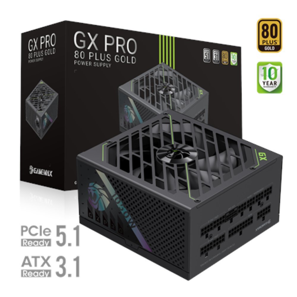 Zasilacz GameMax Gamemax PSU GX PRO 1050G 1050W Gold Full Modular