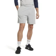 Spodenki męskie - Męskie Spodenki REEBOK TRAIN FT SHORT IC4857 – Szary - miniaturka - grafika 1