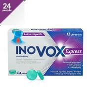 Przeziębienie i grypa - US Pharmacia SP Z O.O Inovox Express o smaku miętowym 2mg+0,6mg+1,2mg 24 past.tw - miniaturka - grafika 1