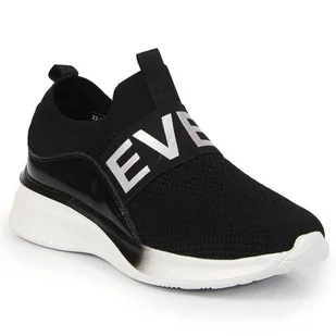 Półbuty skarpety slip on Vinceza W JAN122A czarne - Inna marka - Slip on damskie - miniaturka - grafika 1