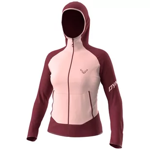 Bluza damska Dynafit Transalper Light Ptc W Hoody Rozmiar: S / Kolor: bordowy - Bluzy sportowe damskie - miniaturka - grafika 1