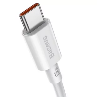Baseus Superior kabel przewód USB Typ C - USB Typ C szybkie ładowanie Quick Charge / Power Delivery / FCP 100W 5A 20V 1m biały (CATYS-B02) - Kable USB - miniaturka - grafika 2