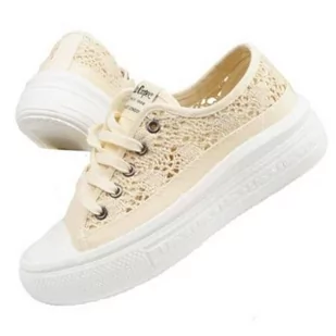 Buty Lee Cooper LCW-23-44-1620L beżowy - Trampki damskie - miniaturka - grafika 1