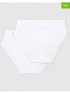 Majtki dla dzieci - PETIT BATEAU Majtki (2 pary) w kolorze białym - miniaturka - grafika 1