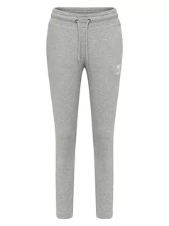 Spodnie sportowe damskie - Hummel Spodnie dresowe "Noni 2.0" w kolorze szarym - grafika 1