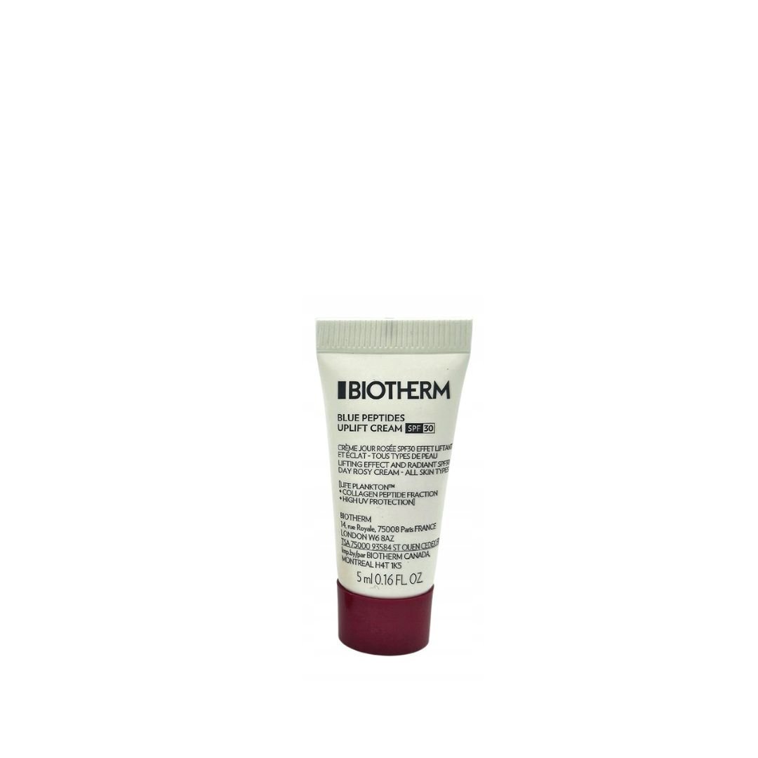 Biotherm, Blue Peptides Uplift Cream SPF30, krem na dzień do twarzy z peptydami, 5 ml
