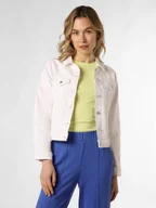 Kurtki damskie - Tommy Hilfiger Damska kurtka dżinsowa Kobiety Bawełna biały jednolity, 34 - miniaturka - grafika 1
