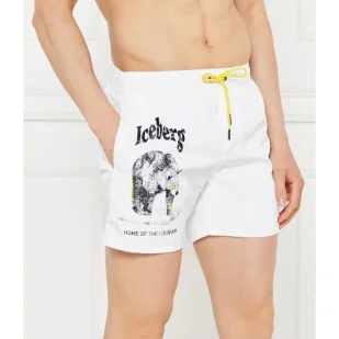Iceberg Szorty kąpielowe Regular Fit - Kąpielówki męskie - miniaturka - grafika 1