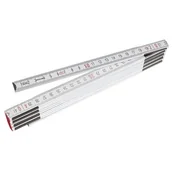 Poziomice, łaty, miary - Stalco Miara SKŁADANA DREWNIANA 2 m S-10322 - miniaturka - grafika 1