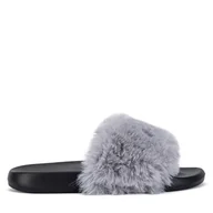 Klapki i japonki damskie - Klapki DeeZee WFA2783-1 Szary - miniaturka - grafika 1