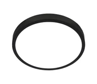 Lampy sufitowe - Briloner 3709-015 - LED RGBW Ściemn. Plafon LED/22W/230V czarny + pilot - miniaturka - grafika 1