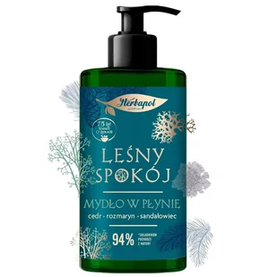HERBAPOL Mydło w płynie 390 ml LEŚNY SPOKÓJ - Mydła - miniaturka - grafika 1