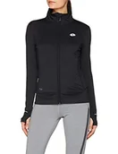 Kurtki damskie - Lotto Sport damska kurtka Xride Ii Sweat Fz W, czarna, mała S5674 - miniaturka - grafika 1