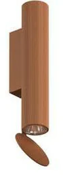 Flos - Flauta Lampa Ścienna H225 Riga Anodized Copper Flos - Lampy ścienne - miniaturka - grafika 1