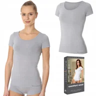 Koszulki i topy damskie - Koszulka Damska T-Shirt Brubeck Ss11020 - L - miniaturka - grafika 1