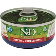 Mokra karma dla kotów - N&D N&D Cat prime chicken & pomegranate 80 g - miniaturka - grafika 1