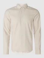 Koszule męskie - Koszula biznesowa o kroju slim fit z tkaniny Oxford - miniaturka - grafika 1
