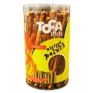 Paluszki - TOCA Paluszki Słone Chrupiące do Przekąsek Idealne na Imprezę 300 g - miniaturka - grafika 1