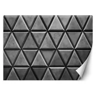 Fototapety - Fototapeta, Geometryczne trójkąty 3D (Rozmiar 200x140) - miniaturka - grafika 1