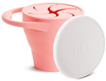 Silikoninis puodelis Munchkin Coral, 6 mėn+
