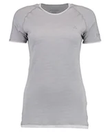 Koszulki i topy damskie - Schoffel damska koszulka z merynosów Sport Shirt 1/2 rękaw szary Opal Gray S 11340 - miniaturka - grafika 1
