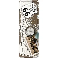 Zakładki do książek - Zakładka Metalowa Route 66 Compass - miniaturka - grafika 1