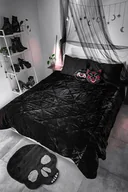 Koce - narzuta/koc KILLSTAR - JET (200 cm x 200 cm) - miniaturka - grafika 1