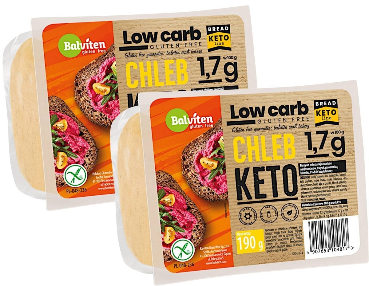 PUTKA Chleb KETO 275 g x 34szt