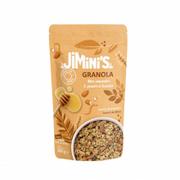 Płatki śniadaniowe i musli - Jiminis Granola migdał-miód z proszkiem z owadów 350 g Bio - miniaturka - grafika 1