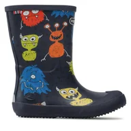 Buty dla chłopców - Kalosze Viking Indie Print 1-60120-550 Granatowy - miniaturka - grafika 1