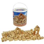 Klocki - Heros Naturalne klocki drewniane 50131 - miniaturka - grafika 1