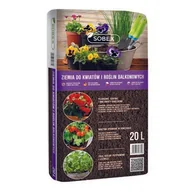 Ziemia ogrodowa - Sobex Ziemia do kwiatów i roślin balkonowych 20 l - miniaturka - grafika 1