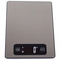 Wagi kuchenne - Verk Waga kuchenna elektroniczna do 5 kg inox lcd VERK17107 - miniaturka - grafika 1