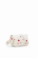Torebki damskie - Desigual Women's Circa Gales Accessories PU Across Body Bag, biała, biały - miniaturka - grafika 1