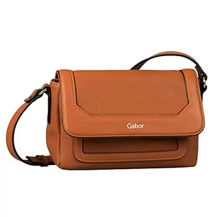 Torebki damskie - Gabor Damska Latina Flap bag S no zip, S, brązowy - koniak - S - grafika 1