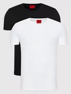 Koszulki męskie - Hugo Komplet 2 t-shirtów 50325440 Czarny Slim Fit - miniaturka - grafika 1