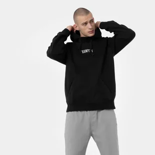 Męska bluza dresowa nierozpinana z kapturem CHAMPION ROCHESTER Hooded Sweatshirt - czarna - Bluzy sportowe męskie - miniaturka - grafika 1