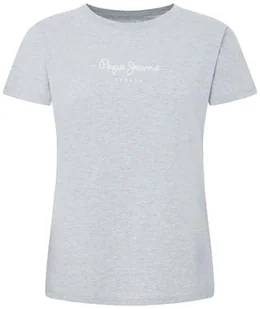 Pepe Jeans Damska koszulka Wendys, Szary (szary Marl), M - Koszulki i topy damskie - miniaturka - grafika 1