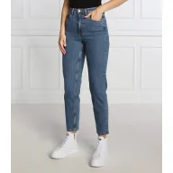 Spodnie damskie - GUESS Jeansy | Mom Fit - miniaturka - grafika 1
