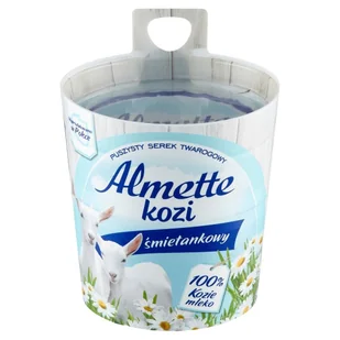 Almette kozi śmietankowy 135 g - Szybkie dania obiadowe - miniaturka - grafika 1