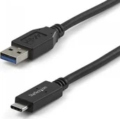 Kable USB - Kabel USB StarTech USB-A - USB-C 1 m Czarny JAB-2437504 - miniaturka - grafika 1