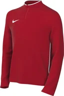Bluzy damskie - Nike Bluza dla dzieci Nike Dri-Fit Park Drill Top czerwona IB7542 657 L - miniaturka - grafika 1