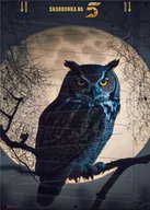 Skarbonki - SKARBONKA NA 5 - XXL ścienna 50x70 cm prezent SOWA - miniaturka - grafika 1