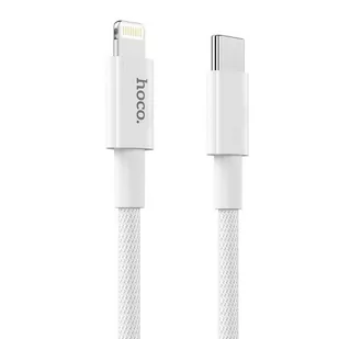 Hoco kabel Typ C for iPhone Lightning 8-pin Power Delivery Fast Charge PD20W X56 biały - Kable USB - miniaturka - grafika 1