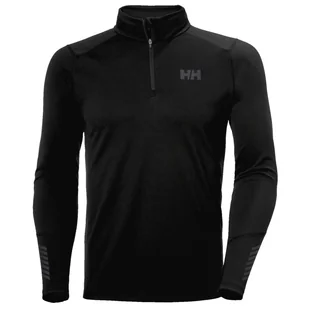 Helly Hansen Lifa Active 1/2 Zip, męski, czarny - Koszulki sportowe męskie - miniaturka - grafika 1
