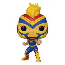 Funko POP, figurka kolekcjonerska Kapitan Marvel Luchadores - Marvel, 710 - Figurki kolekcjonerskie - miniaturka - grafika 2