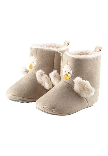 Babystiefel Ente Edda, buty dziecięce Duck Edda, BEŻOWY, 0 UK Child